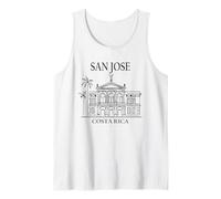 San Jose de Costa Rica Minimalist City Travel Souvenir Tank Top