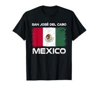 San Jose del Cabo Mexico Flag Design Proud Mexican Flag T-Shirt
