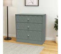 Welcome Furniture Welcome Furniutre San Jose 3 Drawer Deep Chest - Ready Assembled