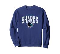 San Jose Sharks Vintage Logo NHL Hockey Sweatshirt