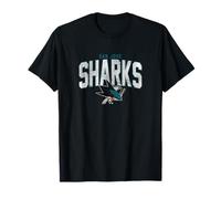 San Jose Sharks Vintage Logo NHL Hockey T-Shirt