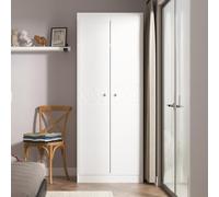 San Jose Wardrobe - 2 Door - Plain - Tall - Matt White