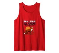 San Juan Islands Washington Sunset Sailboat Tank Top