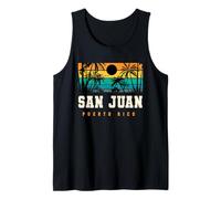 San Juan Puerto Rico Caribbean Beach Ocean View Tank Top