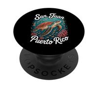 San Juan, Puerto Rico Sea Turtle PopSockets Adhesive PopGrip