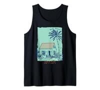 San Juan Puerto Rico Souvenir Vintage Boricua Art Tank Top