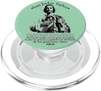 San Judas Tadeo oracion - St. Jude Art Devocion prayer PopSockets PopGrip for MagSafe