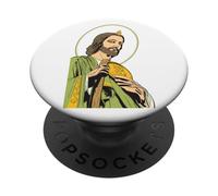 San Judas Tadeo (Saint Jude the Apostle) PopSockets Adhesive PopGrip