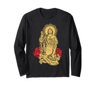San Judas Tadeo Siempre A Mi Lado Spanish Jesus Long Sleeve T-Shirt