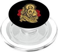 San Judas Tadeo Siempre A Mi Lado Spanish Jesus PopSockets PopGrip for MagSafe