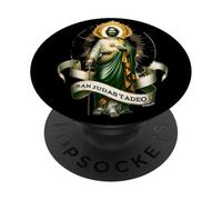 San Judas Tadeo - St. Jude Art Devocion PopSockets Adhesive PopGrip