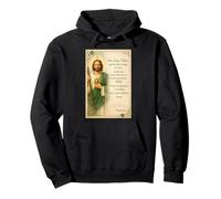 San Judas Tadeo - St. Jude Art Devotion Prayer Pullover Hoodie