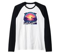 San Junipero Raglan Baseball Tee