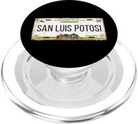 San Luis Potosí Mexico License Plate Travel Vacation Beach PopSockets PopGrip for MagSafe