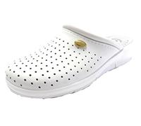San Malo value Nursing Clogs with perforations - White - Size 41