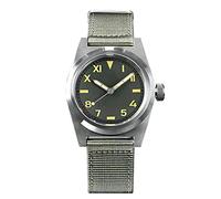 San Martin 38mm SN031G Custom Retro Military Watches Sapphire Glass 200M Waterproof Automatic Stainless Steel Diver Wrist Watch for Men, gray