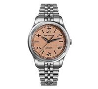 San Martin 39mm 90S5 Automatic Mechanical Dress Men Watches MOP Dial Chinese Style SN0144 Stainless Steel Diver Watch, V 3, Dress