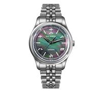 San Martin 39mm 90S5 Automatic Mechanical Dress Men Watches MOP Dial Chinese Style SN0144 Stainless Steel Diver Watch, V 1, Dress