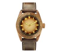 San Martin Automatic Retro Bronze Diving Men Watches 500m Water Resistant Sapphire Glass Brown Mechanical Wrist Watch Male Reloj, dial 6, Mechanical