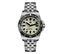 San Martin SN0012 Hardening Coating Men Diver Watch Full Luminous Dial Lumed Blocks ST2130 Automatic Mechanical Tool Watches, V 2