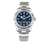 San Martin SN0054 39mm BB GMT Colorful Dial Classic Luxury Men Business Watch Automatic Mechanical Waterproof Watches, V 2, Classic
