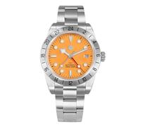 San Martin SN0054 39mm BB GMT Colorful Dial Classic Luxury Men Business Watch Automatic Mechanical Waterproof Watches, V 1, Classic