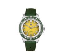 San Martin SN0118 Automatic Watch for Men, 40mm Sapphire Crystal Dive Watches 316L Stainless Steel 200M Water Resistant, SN0118B / Yellow Dial