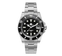 San Martin SN017 Diver Ghost Luxury Watch Sapphire Crystal Men Automatic Mechanical Watches Ceramic Bezel 20Bar Luminous dial Wristwatches, black, fashion