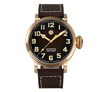 San Martin SN095 CuSn8 Bronze Pilot Mens Watches YN55A Automatic Mechanical Vintage Military WristWatch, with logo, l