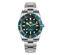San Martin Upgraded SN0138 37mm BB54 Vintage Men Diver Watch ST2130 Automatic Mechanical Sapphire Luminous Waterproof Watches, V 1, Vintage Diver