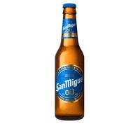 San Miguel Alcohol Free Lager 0.0%, Case of Six Bottles