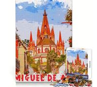 San Miguel De Allende Jigsaw Puzzle for Teenagers 1000 Pieces Boost Memory Relaxing Fun Premium Cut Stylish Gift (38x52cm)