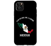 San Miguel de Allende Mexico Classic Mexico Flag Map Design Case for iPhone 11 Pro Max
