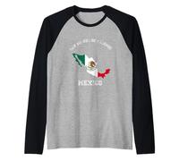 San Miguel de Allende Mexico Classic Mexico Flag Map Design Raglan Baseball Tee