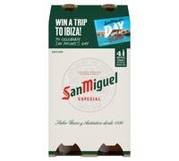 San Miguel Especial Premium Lager 4 x 330ml (Abv 5%)