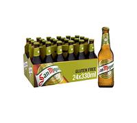 San Miguel Gluten Free Lager Beer, 24 x 330 ml, (pack of 24)