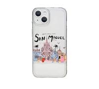 San Miguel Travel Landmark Palm Tree Clear TPU Custom Compatible With iPhone 7 7S 8 SE 2020 X XR XS 11 12 13 14 15 16 16E Pro Max Plus Mini Bumper Case Design Personalised Name Cover Silicone