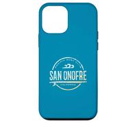 San Onofre California - Retro San Onofre CA Vintage Surf Case for iPhone 12 mini