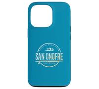 San Onofre California - Retro San Onofre CA Vintage Surf Case for iPhone 13 Pro