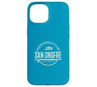 San Onofre California - Retro San Onofre CA Vintage Surf Case for iPhone 15