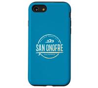San Onofre California - Retro San Onofre CA Vintage Surf Case for iPhone SE (2020) / 7 / 8