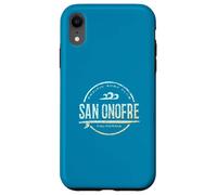 San Onofre California - Retro San Onofre CA Vintage Surf Case for iPhone XR