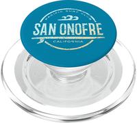 San Onofre California - Retro San Onofre CA Vintage Surf PopSockets PopGrip for MagSafe