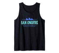 San Onofre California | San Onofre CA Coastline Tank Top