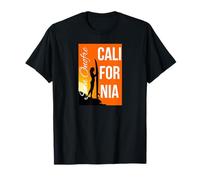 San Onofre California Surfboard Sunset Surfing T-Shirt