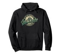 San Onofre Longboard Only Retro Wave Surfing Pullover Hoodie