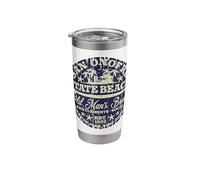 San Onofre State Beach Old Mans Break Surf Est 1952 Stainless Steel Insulated Tumbler