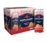 San Pellegrino | Blood Orange Soft Drinks | 6 X 4 330Ml | 24 Cans