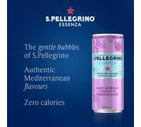 San Pellegrino Essenza Sparkling Water Cherry Pomegranate Lightly Fla