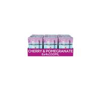 San Pellegrino Essenza Sparkling Water Cherry & Pomegranate Lightly Flavoured 24x330ml